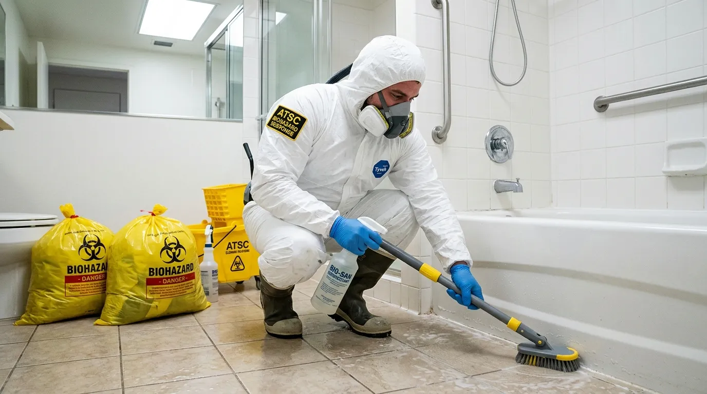 Decontamination equipment deployed for Blood Cleanup in Orland Park